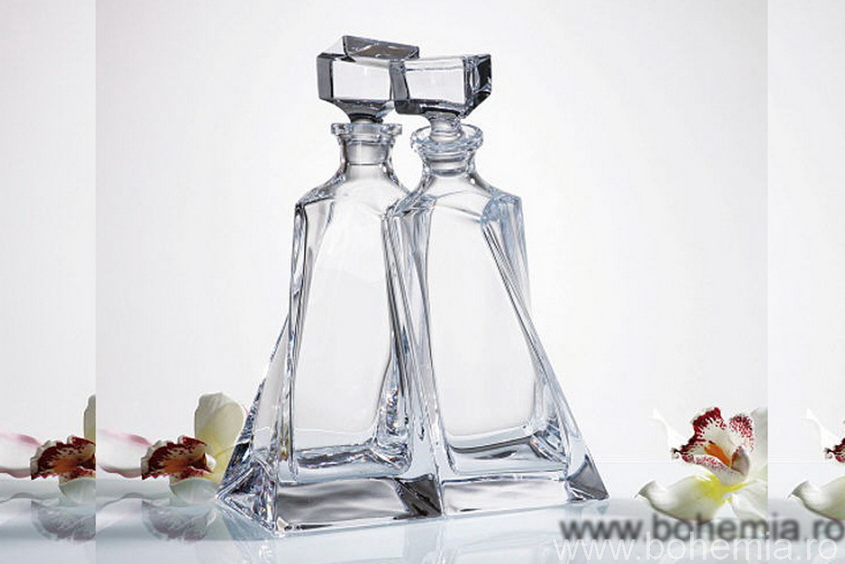 SET 2 STICLE IMBRATISATE BOHEMIA CRISTAL - LOVERS